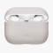 Uniq для Airpods Pro 3 чехол LINO Liquid silicone with handstrap Ivory Beige