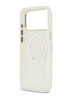 Guess для iPhone 17 Pro чехол IML Metal outline and Camera Hard Transparent/Gold (MagSafe)