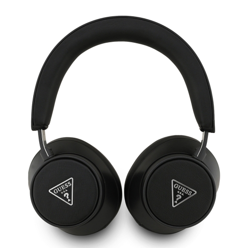 Guess наушники беспроводные накладные Bluetooth HP ENC Saffiano with Triangle Metal Logo Black