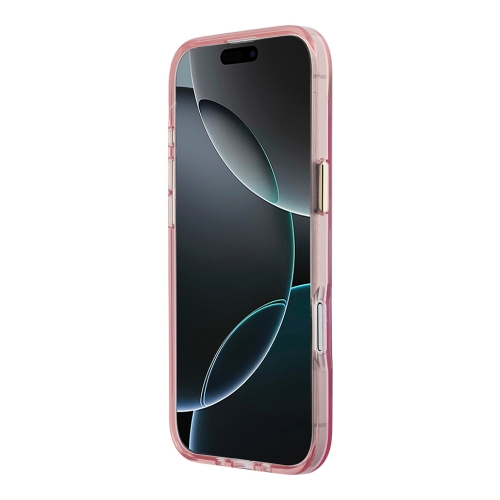 Karl Lagerfeld для iPhone Air чехол IML NFT Choupettes Script logo Metal Cam Hard Pink (MagSafe)