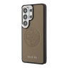 Guess для Galaxy S26 Ultra чехол PU with Perforated 4G logo Metal camera Hard Brown (MagSafe)