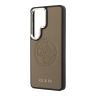 Guess для Galaxy S26 Ultra чехол PU with Perforated 4G logo Metal camera Hard Brown (MagSafe)