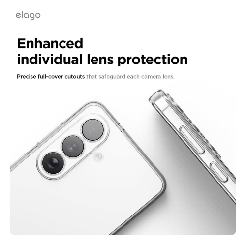 Elago для Galaxy S26+ чехол HYBRID (pc/tpu) Clear