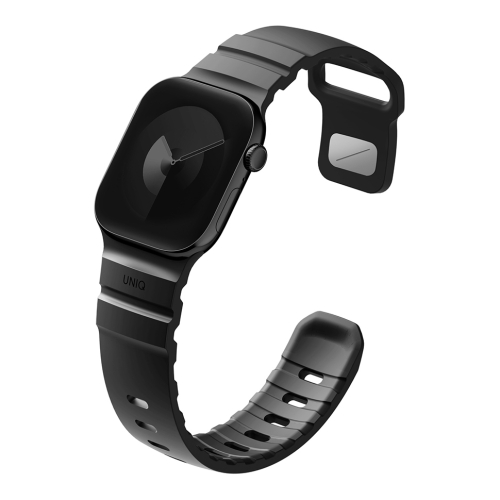 Uniq для Apple Watch 42/41/40 mm ремешок Alton Silicon Strap Midnight Black