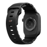 Uniq для Apple Watch 42/41/40 mm ремешок Alton Silicon Strap Midnight Black