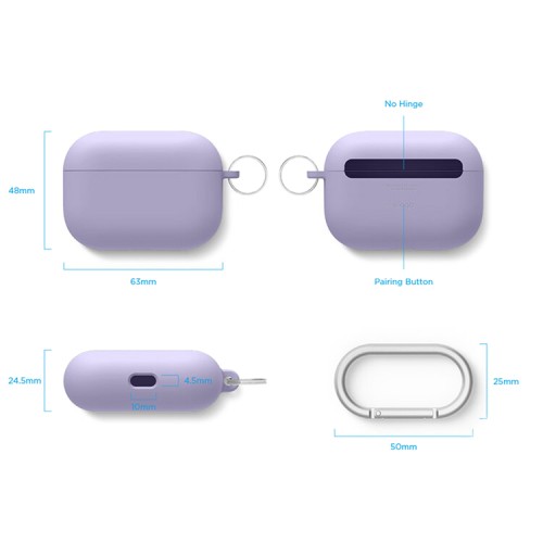 Чехол Elago Liquid Hang case для AirPods Pro, Lavender