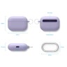 Чехол Elago Liquid Hang case для AirPods Pro, Lavender