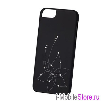 Чехол iCover Swarovski для iPhone 6 Plus, черный