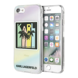 Чехол Karl Lagerfeld Karlifornia Dreams TPU Hard Iridescent для iPhone 7/8/SE 2020