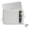 Папка Tomtoc Defender Laptop Sleeve Kit 2-in-1 A13 для Macbook Pro/Air 14-13'', серый