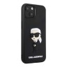 Чехол Lagerfeld 3D Rubber NFT Karl Ikonik Hard для iPhone 14, черный