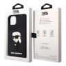 Чехол Lagerfeld 3D Rubber NFT Karl Ikonik Hard для iPhone 14, черный