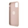 Чехол Guess PU 4G + Ring Hard для iPhone 11, розовый