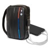 Сумка-барсетка BMW HandBag Carbon Tricolor для смартфонов, черная