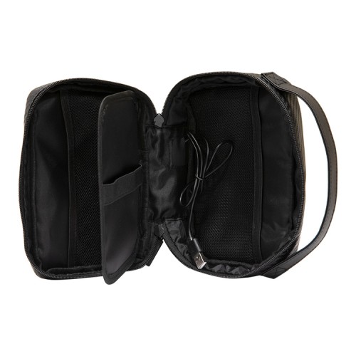 Сумка-барсетка BMW HandBag Carbon Tricolor для смартфонов, черная