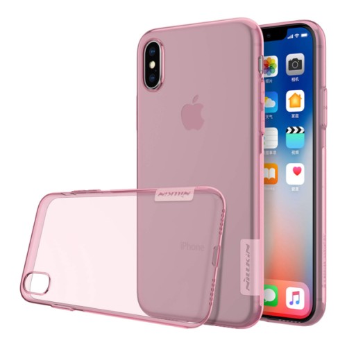 Чехол Nillkin Nature для iPhone X/XS, розовый