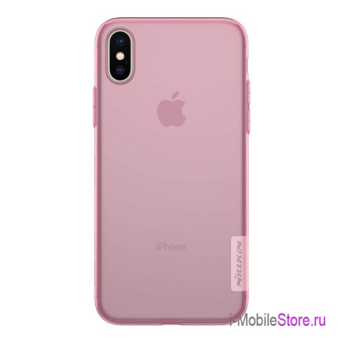 Чехол Nillkin Nature для iPhone X/XS, розовый