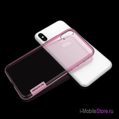 Чехол Nillkin Nature для iPhone X/XS, розовый