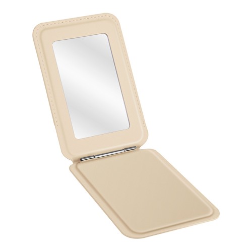 Uniq магнитный бумажник COEHL ESME Magnetic cardholder with Mirror and Stand Cream