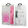 Чехол Guess 4G Cord collection Hard Gradient для iPhone 11 Pro Max, со шнурком, розовый