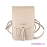 Guess Wallet Bag Saffiano look сумка для телефона, бежевая