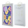 Guess для iPhone 16 Pro Max чехол PC/TPU Flowers Invisible Ring Yellow (MagSafe)
