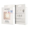 Кольцо держатель Guess 4G Metal ring stand для телефона, белый/золото