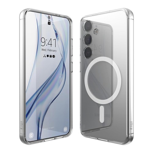 Elago для Galaxy S24 чехол HYBRID (pc/tpu) Clear (Magnetic)