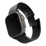 (Уценка) Uniq для Apple Watch 49/46/45/44 mm ремешок Strova MAG Strap Link Steel Black