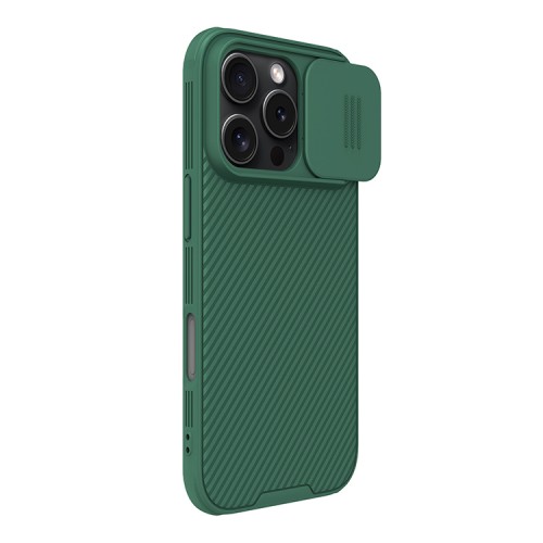 Nillkin для iPhone 16 Pro Max чехол CamShield Pro Magnetic Dark Green
