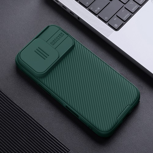 Nillkin для iPhone 16 Pro Max чехол CamShield Pro Magnetic Dark Green