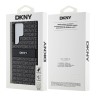DKNY для Galaxy S25 Ultra чехол PU Repeat texture Tonal stripe Metal logo Hard Black