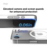 Elago для iPhone 16e чехол HYBRID (pc/tpu) Clear (MagSafe)
