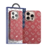 BlueO чехол для iPhone 16 Pro Max, Tactile Woven Air Aramid fiber (Kevlar) Red (MagSafe)