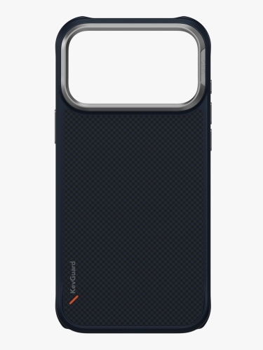 Uniq для iPhone 17 Pro Max чехол KEVA Kevlar Trance Blue (MagSafe)