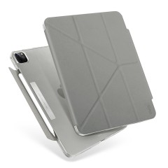 Чехол Uniq Camden Anti-microbial для iPad Pro 11 (2022/21) с отсеком для стилуса, серый
