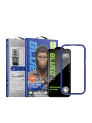 BlueO стекло защитное для iPhone 17 Pro Max/16 Pro Max, 3D Curved Hot Bending Self-Adhensive Blk (+installer)