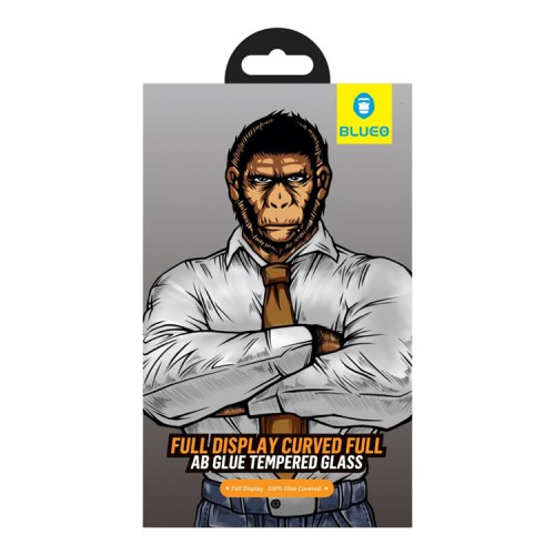 Защитное стекло BLUEO USA Corning Gorilla Full Glue Anti-Static для iPhone 13 mini