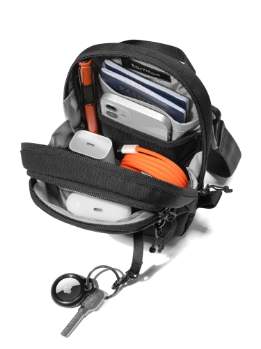 Tomtoc Travel сумка для аксессуаров Aviator-T37 Crossbody Bag 1.3L Black