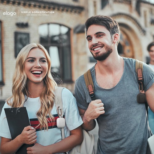 Чехол Elago Silicone Hang case для AirPods 3 (2021), прозрачный