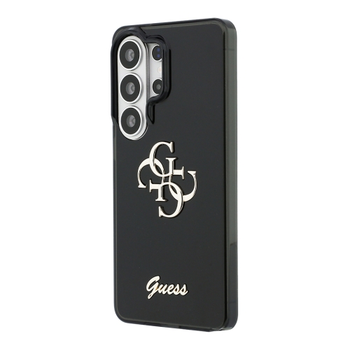 Guess для Galaxy S26 Ultra чехол IML 4G Big metal and Script logo Metal cam Hard Black