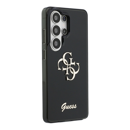 Guess для Galaxy S26 Ultra чехол IML 4G Big metal and Script logo Metal cam Hard Black