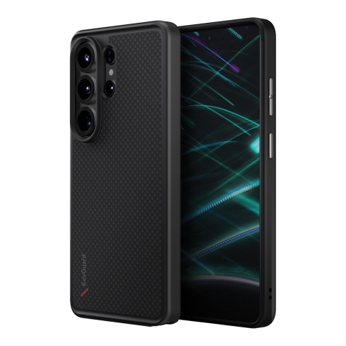 Uniq для Galaxy S26 Ultra чехол KEVA Kevlar Carbon Black (MagSafe)