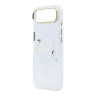 Karl Lagerfeld для iPhone Air чехол IML NFT Choupettes Script logo Metal Cam белый (MagSafe)