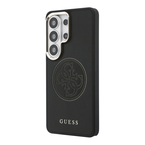 Guess для Galaxy S26 Ultra чехол PU with Perforated 4G logo Metal camera Hard Black (MagSafe)