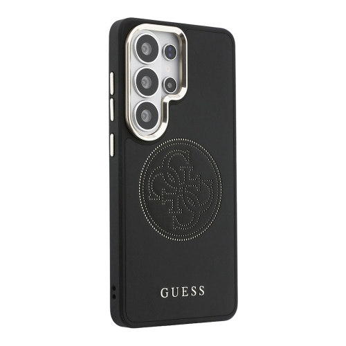 Guess для Galaxy S26 Ultra чехол PU with Perforated 4G logo Metal camera Hard Black (MagSafe)
