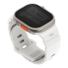 Uniq для Apple Watch 49/46/45/44 mm ремешок Alton Silicon Strap Blanc White