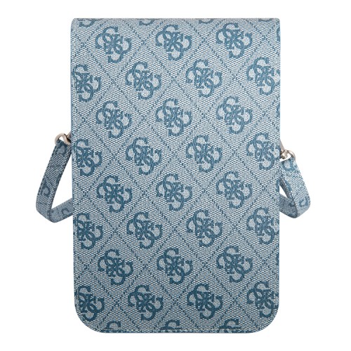 Сумка Guess Wallet Bag 4G Big with Triangle logo для смартфонов, голубая