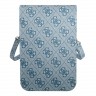 Сумка Guess Wallet Bag 4G Big with Triangle logo для смартфонов, голубая