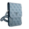 Сумка Guess Wallet Bag 4G Big with Triangle logo для смартфонов, голубая
